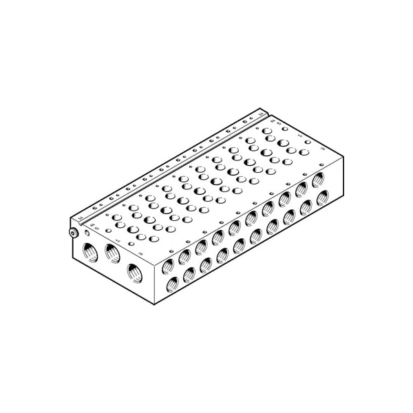 Manifold Rail VABM-L1-18W-G38-3